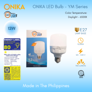 ONIKA LED BULB - YM 12W