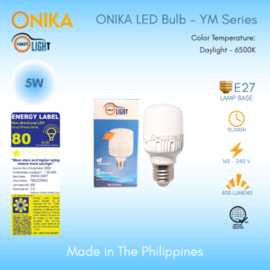 ONIKA LED BULB - YM 5W